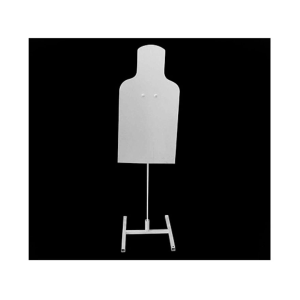 MGM Tac E Silhouette Target with Armor Plate Post and Tube Base Steel - Mgm Targets