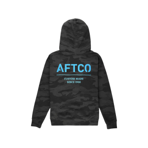 AFTCO Men's Radar Hoodie Black Camo XL