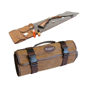 Rush Creek Creations Weather Resistant Portable Gun Cleaning Mat 69" x 16" Waxed Canvas Brown - Rush Creek Creations
