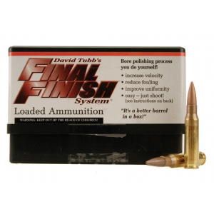 edlock Tubb Final Finish 308 Winchester Bore Lapping Box Of 20 Ammo