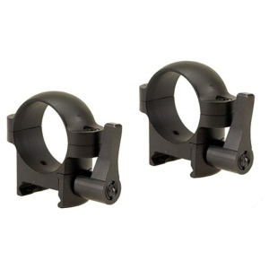 Burris Quick Release Weaver 1" Scope Rings Matte Black Low - Burris