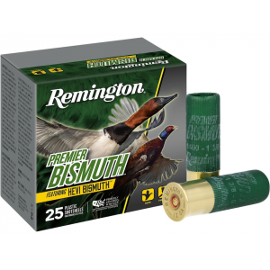 REMINGTON Premier Hevi Bismuth 12 Gauge Ammo 2-3/4" #5 Bismuth Shot 1-1/4 Oz Box Of 25