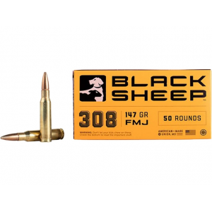 ck Sheep 308 Winchester 147 Grain Full Metal Jacket Box Of 50 Ammo