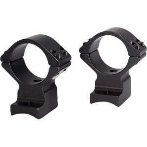 Talley Lightweight 2-Piece Scope Mount 1" Rings Extended Front and Rear A17, A22, Axis Savage 10 Through 16, 110 Through 116 Round A17, A22, Axis (8-40 Screws) Matte Black Medium - Talley