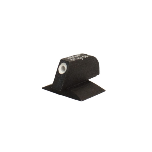 Kensight 1911 Front Night Sight Novak Cut Contoured Base .230" Height .115" Width Steel Black with Green Tritium Dot - Kensight