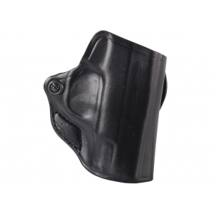 DeSantis Gunhide Mini Slide OWB Holster Right Hand S&W M&P22 3.6" Leather Black - Desantis Gunhide