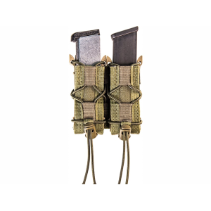 High Speed Gear Taco Double Pistol Magazine Pouch Belt Mount Nylon Olive Drab - High Speed Gear