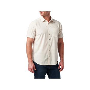 5.11 Men's Aerial Short Sleeve Shirt Silver Birch XL