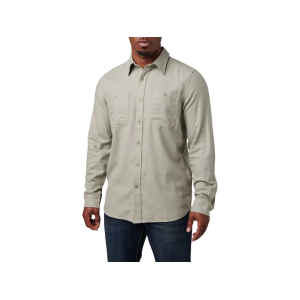 5.11 Men's Silverwood Solid Flannel Shirt Shadow Green XL - 5.11