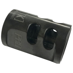 TandemKross Game Changer Pro Compensator for Ruger PC Carbine 9mm 1/2"-28 Thread Steel Black - Tandemkross