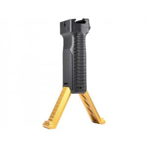 Strike Industries Vertical Grip Bipod 1913 Picatinny Polymer Black Aluminum Legs Titan - Strike Industries