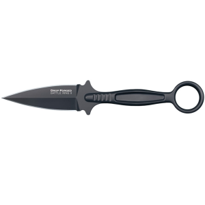 Cold Steel Drop Forged Battle Ring 2 Fixed Blade Knife 3.5" Spear Point 52100 Blue Blade 52100 Handle Blue - Cold Steel