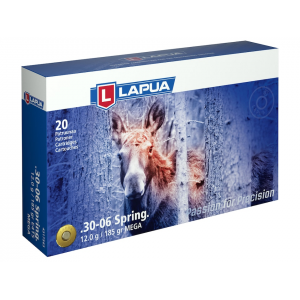 ua 30-06 Springfield 185 Grain Lapua Mega Jacketed Soft Point Box Of 20 Ammo