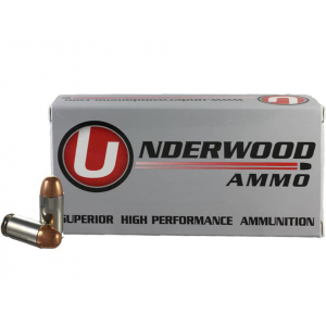 Underwood 45 ACP +P Ammo 230 Grain Full Metal Jacket Box of 50 - Underwood Ammunition