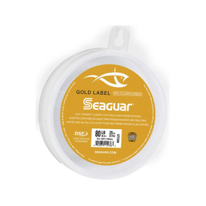 SEAGUAR Gold Label Fluorocarbon Fishing Leader 80lb 25yd Clear