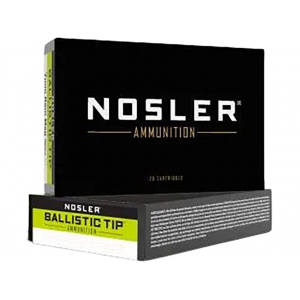 Nosler Ballistic Tip 7mm PRC Ammo 160 Grain Nosler Ballistic Tip Polymer Tip Box of 20 - Nosler