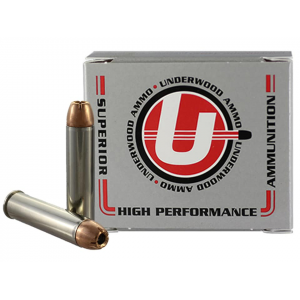 UNDERWOOD 460 S&w Magnum Ammo 300 Grain Hornady Xtp Jacketed Hollow Point Box Of 20