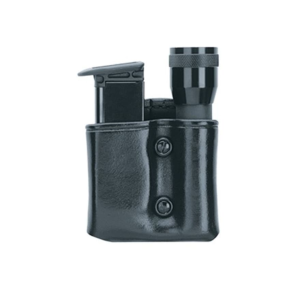 Gould & Goodrich B860 Magazine and Flashlight Pouch for Glock 17,19, 20, 21, 22, 23, 26, 29, 30, 31, 32, 33, 34, 35, HK USP 9, USP 357, USP 40, USP 45, Para-Ordnance P10, P12, P13, P14, P15, - Gould & Goodrich