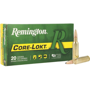Remington Core-Lokt 300 Winchester Short Magnum (WSM) Ammo 150 Grain Jacketed Soft Point Box of 20