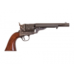 Cimarron Firearms 1860 Richards-Mason 45 Colt (Long Colt) Revolver 5.5" Blued Barrel 6 Round Walnut Grip - Cimarron Firearms