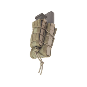High Speed Gear Double Decker Taco Belt Mounted Rifle and Pistol Magazine Pouch Nylon Olive Drab - High Speed Gear