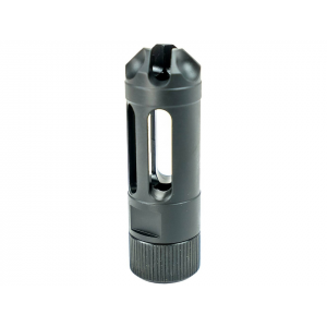 Faxon MuzzLok Ported Flash Hider 5.56mm 1/2"-28 Thread Steel Nitride - Faxon