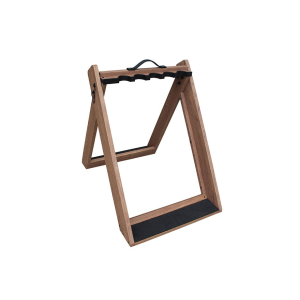 Rush Creek Creations Realtree Deer Camp 10 Gun Folding Wooden Gun Rack Laminate - Rush Creek Creations