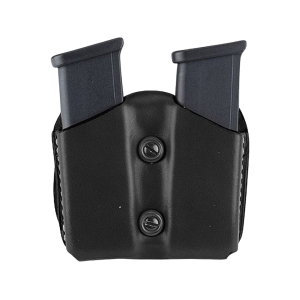 DeSantis Gunhide Double Stack Double Magazine Pouch for Glock 20, 21, 29, 30 Leather Black - Desantis Gunhide