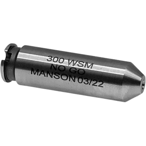Manson Reamers Headspace NOGO Gauge 300 Winchester Short Mag - Manson Reamers