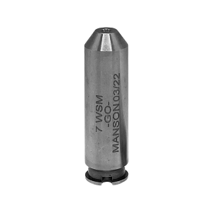 Manson Reamers Headspace GO Gauge 7mm Winchester Short Mag - Manson Reamers