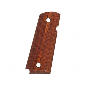 Hogue Grips 1911 Officer Checkered Cocobolo - Hogue