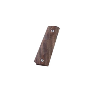 Hogue Grips for 1911 Government, Commander Double Diamond Checkered Walnut - Hogue