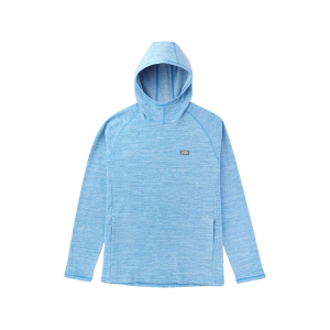 AFTCO Men's Coastal Layer Hoodie Air Force Blue Heather XL - Aftco