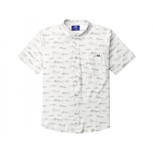 AFTCO Men's Boatbar Shirt White Large