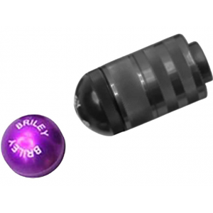 BRILEY Modular Forend Cap Weight Beretta A400 20, 28 Gauge Black Body with Purple Cap