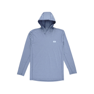 AFTCO Men's Air O Mesh Hoodie Bering Sea Heather 2XL