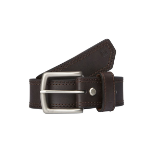 5.11 Men's Arc Leather Belt 1.5" Leather Brown Large - 5.11