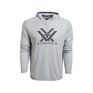 VORTEX OPTICS Men's Sun Slayer Hoodie Cool Gray Medium