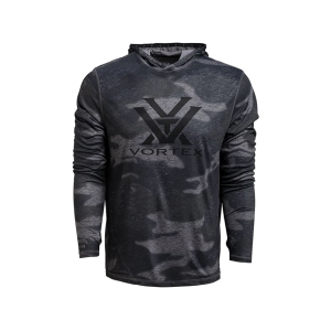 VORTEX OPTICS Men's Sun Slayer Hoodie Black Camo 2XL