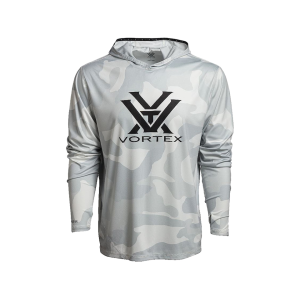 VORTEX OPTICS Men's Sun Slayer Hoodie White Camo 2XL