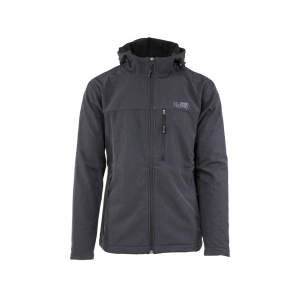 MIDWAYUSA Men's Firesteel Hooded Softshell Jacket Heather Gray XL Tall