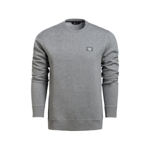 VORTEX OPTICS Men's Comfort Long Sleeve Crew Neck Shirt Gray Heather XL