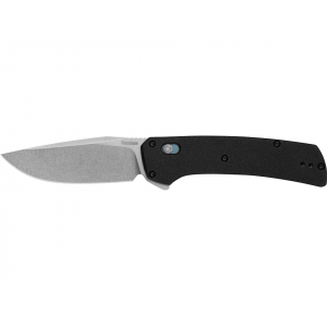 Kershaw Layup Assisted Opening Pocket Knife 3.4" Drop Point D2 Stonewashed Blade Glass Filled Nylon Handle Black - Kershaw