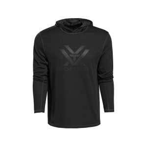 VORTEX OPTICS Men's Core Logo Performance Grid Hoodie Black XL