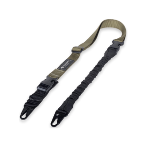 CrossTac Single/Double Point Rifle Sling Nylon Olive Drab - Crosstac