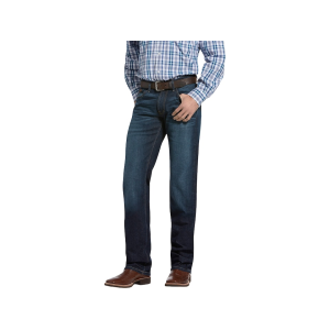 ARIAT Men's M5 Stretch Legacy Slim Stackable Straight Jeans Durham 40X32