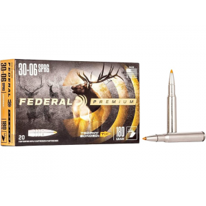 eral Premium 30-06 Springfield 180 Grain Bonded Polymer Tip Box Of 20 Ammo