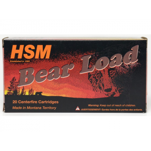 HSM Bear 450 Bushmaster Ammo 300 Grain Speer Jacketed Soft Point Box Of 20