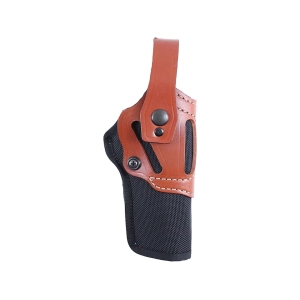 DeSantis Gunhide Dual Angle Hunter Hybrid OWB Holster Ambidextrous 1911 Government with Rail Nylon Black - Desantis Gunhide