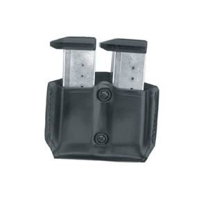 Gould & Goodrich B831-3 Paddle Double Magazine Pouch Beretta 92, 96, Sig Sauer P220, P225,P226, P228, P229, P239, Springfield XD9, XD40, S&W M&P Leather Black - Gould & Goodrich